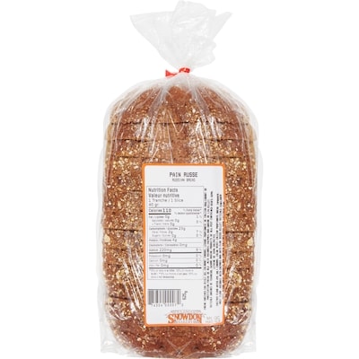 Snowdon Bakery Pain russe 625 g, 0,80 $/100g