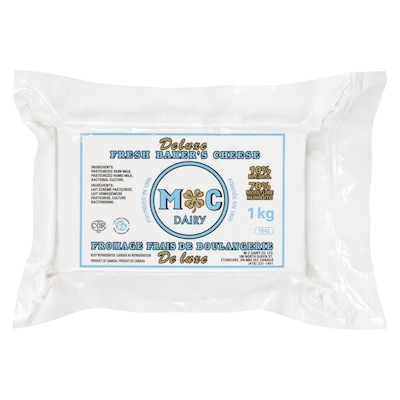Mc Dairy Fromage frais de boulangerie de luxe 10% m.g. 1 kg, 1,90 $/100g