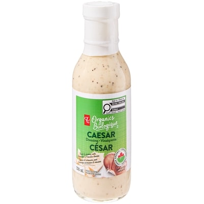 PC Biologique Vinaigrette césar 350 ml, 2,00 $/100ml