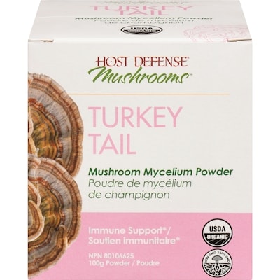 Host Defense Mushrooms Mushroom Mycelium Powder Turkey Tail 1 ea, $54.99/1ea