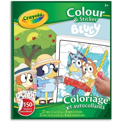 Crayola Coloriage et autocollants Bluey 1 ea, 5,00 $/1ch