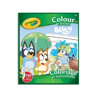 Crayola Coloriage et autocollants Bluey 1 ea, 5,50 $/1ch