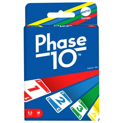 Mattel Games Jeu Phase 10 1 ea, 10,49 $/1ch