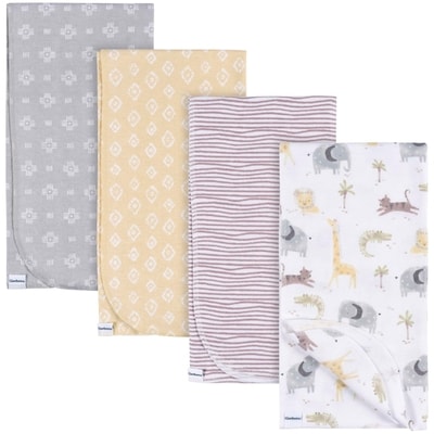 Gerber Flannel Blankets 4 ea, $4.25/1ea
