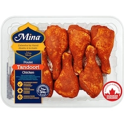 Mina Pilons de poulet tandoori 1 ea, 12,00 $/1ch