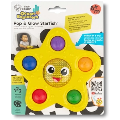Baby Einstein Pop & Glow Starfish 6+m 1 ea, $17.99/1ea