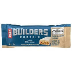 CLIF BUILDERS Protein Bars, Vanilla Almond Flavour, 20 g of Protein 68 g, $4.41/100g