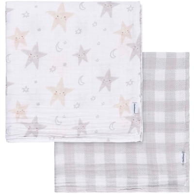 Gerber 2pk Muslin Blanket - Celestial  1 ea, $21.24/1ea