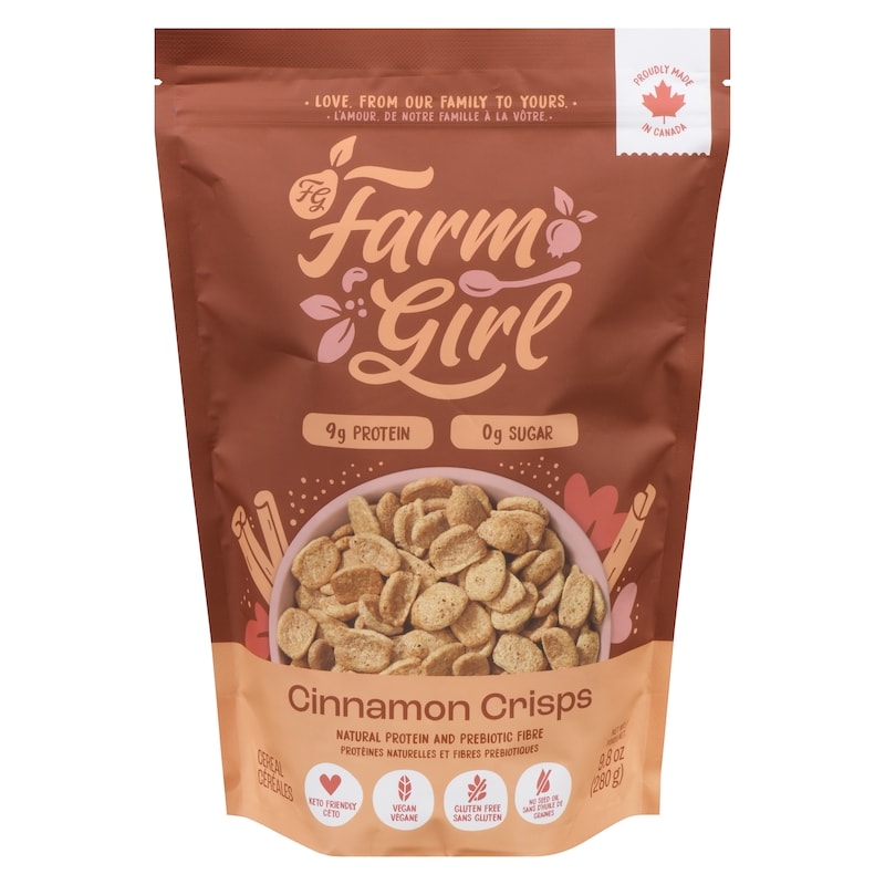 Cinnamon Crisps Cereal No Sugar