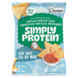 Simply Protein Restaurant-Style Protein Chips Tortilla Sea Salt
