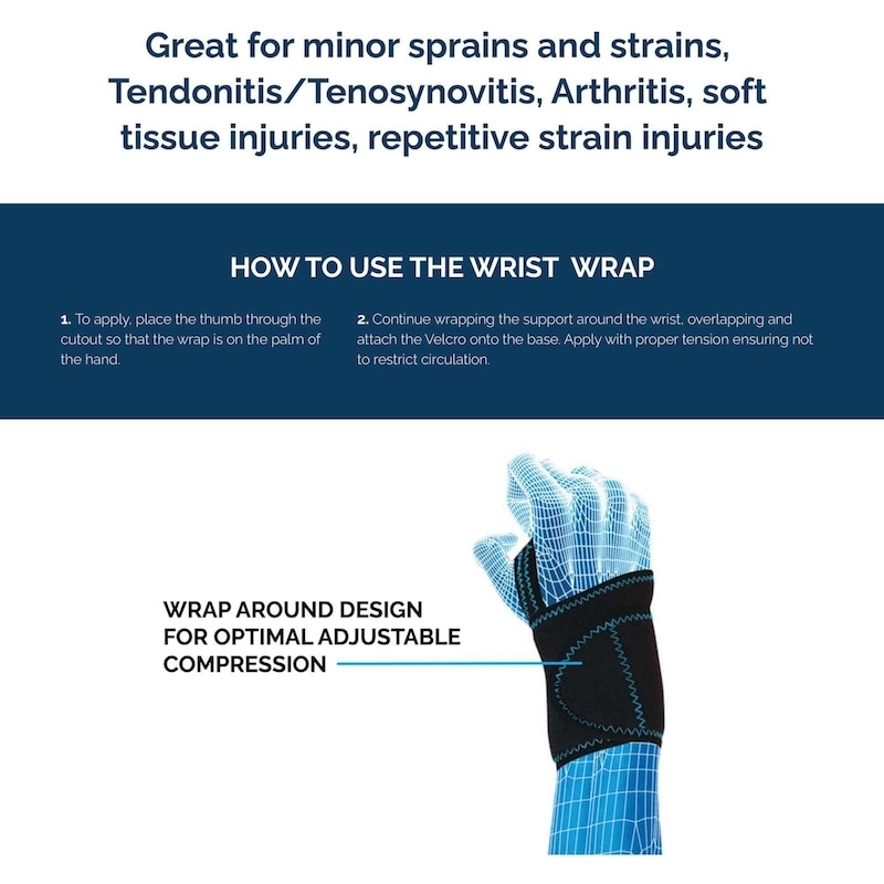 Wrist Compression Wrap