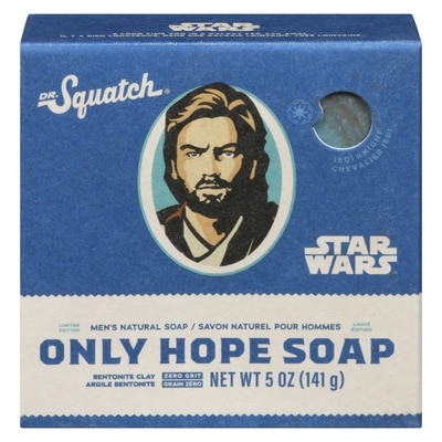 DR.Squatch Men's Natural Soap Star Wars Only Hope Soap Limited Edition 141.7 g, $7.06/100g