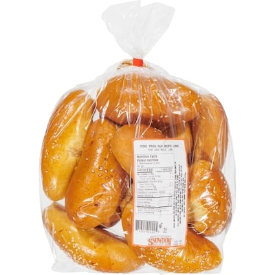 Snowdon Bakery Mini pain aux oeufs long 480 g, 1,31 $/100g