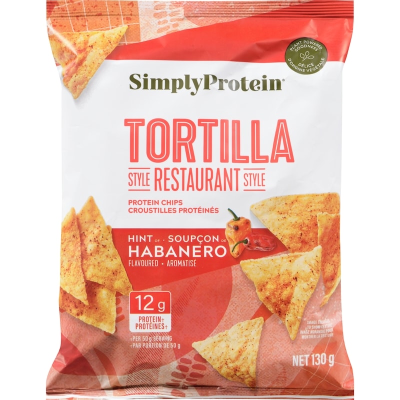 Restaurant-Style Protein Chips Tortilla Hint Of Habanero Flavoured