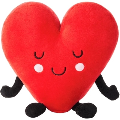 null Cœur en peluche pour la Saint-Valentin – rouge 1 ea, 10,00 $/1ch