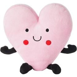 null Cœur en peluche pour la Saint-Valentin – rose 1 ea, 6,00 $/1ch