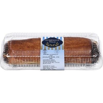 HOMEMADE PATISSERIE Strudel au chocolat long 500 g, 1,70 $/100g