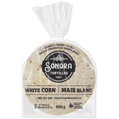 Sonora White Corn Tortilla 896 g, $0.45/100g