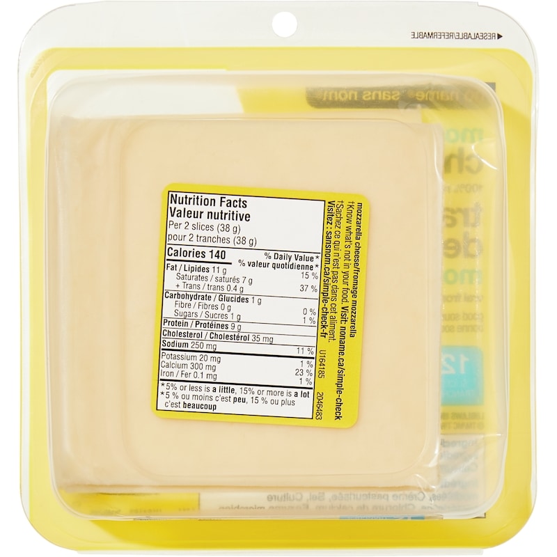 Mozzarella Cheese Slices