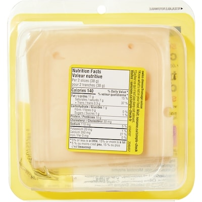 Tranches de fromage suisse