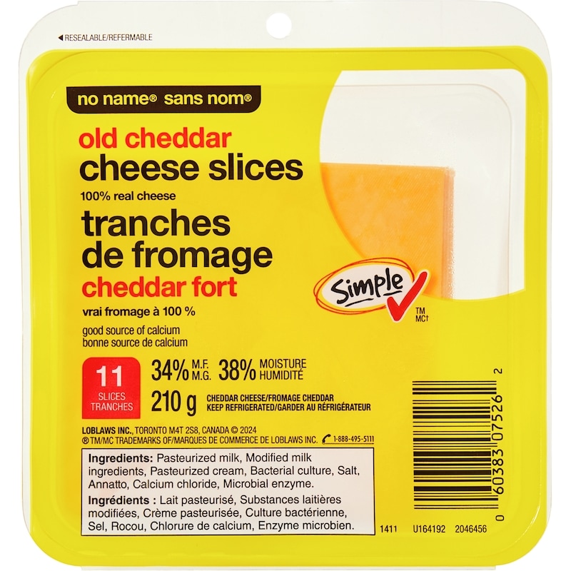 Old Cheddar Cheese Slices