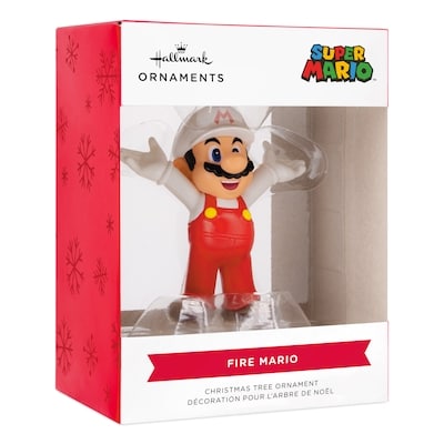 Ornement de Noël Nintendo (Super Mario Fire Mario)