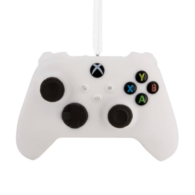 Hallmark Ornament, PVC Figural White Xbox Controller 1 ea, $13.00/1ea