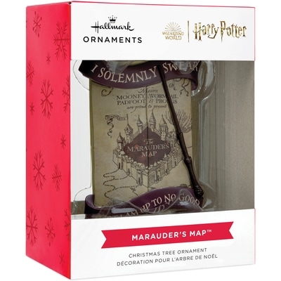 Hallmark Ornement Resin Figural Harry Potter Map 1 ea, 13,00 $/1ch