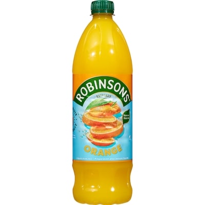 Robinsons Préparation pour boisson liquide orange 1 l, 0,50 $/100ml