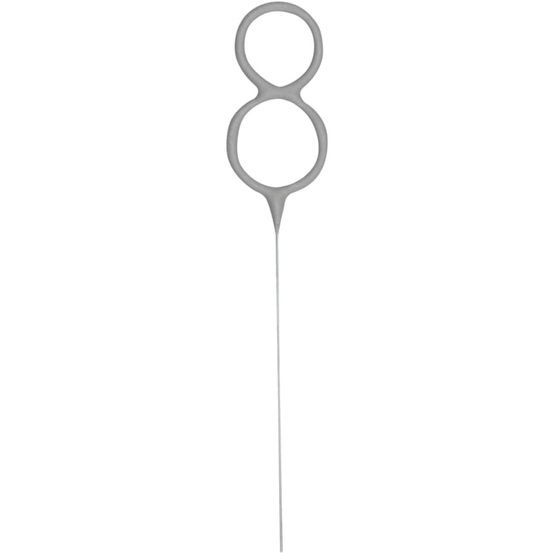 Numeral Sparkler 8