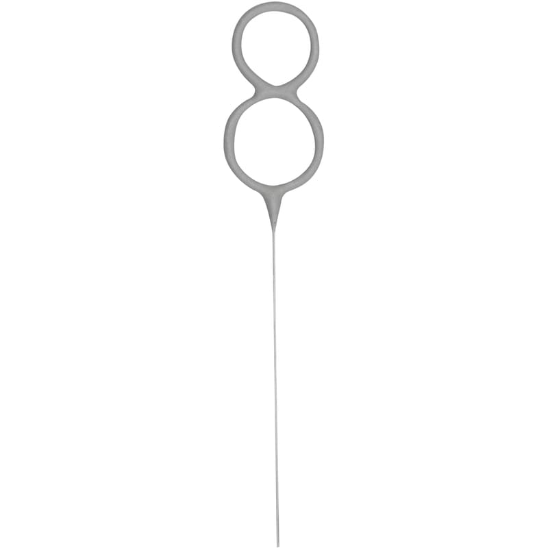 Numeral Sparkler 8