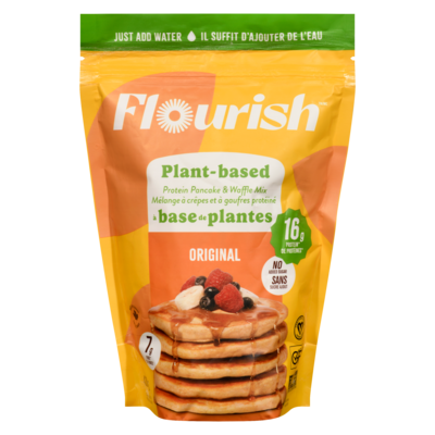 Flourish Plant-Based Protein Pancake Mix Original 430 g, $2.90/100g
