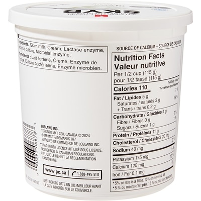 Icelandic Style Skyr Plain Yogurt
