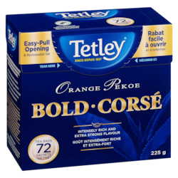 Tetley Tea Bags Orange Pekoe Bold - 72 ea | Zehrs