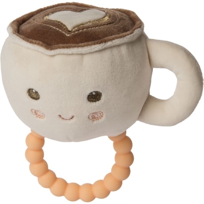 Mary Meyer Sweet Soothie Teether Rattles - Hot Latte 5" 1 ea, $12.74/1ea