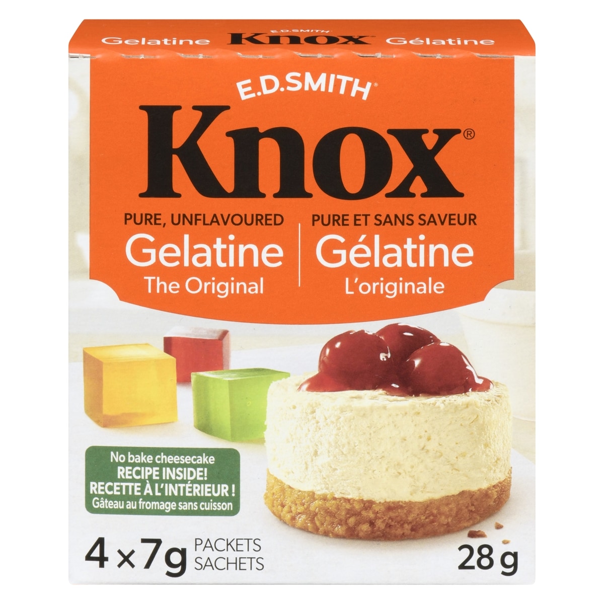 Knox Gélatine l'originale sans saveur 28 g, 15,32 $/100g