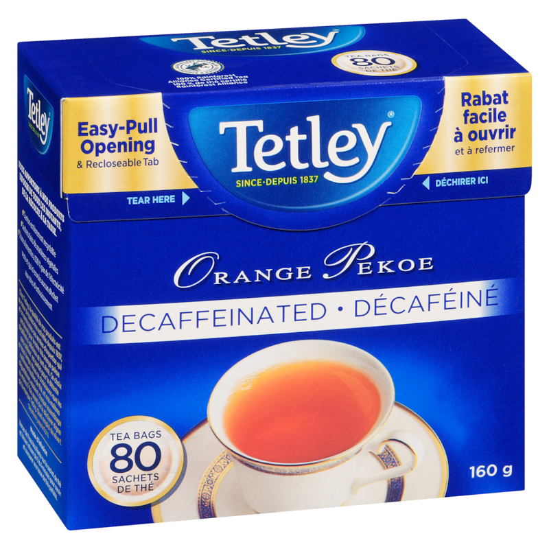 Tea Bags Orange Pekoe Decaffeinated