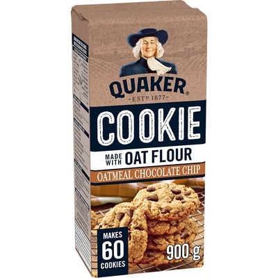 Quaker Oat Flour Cookie Mix, Chocolate Chip 900 g, $0.78/100g