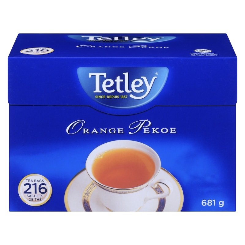 Tetley Tea Bags Orange Pekoe 216ct - 681 g | Atlantic Superstore