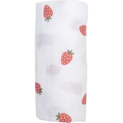 Swaddle Blanket LG - Strawberries  