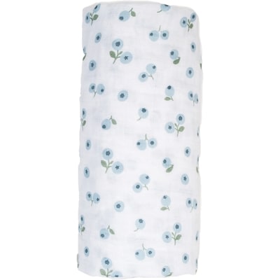 Lulujo Swaddle Blanket LG - Blueberries  1 ea, $16.99/1ea