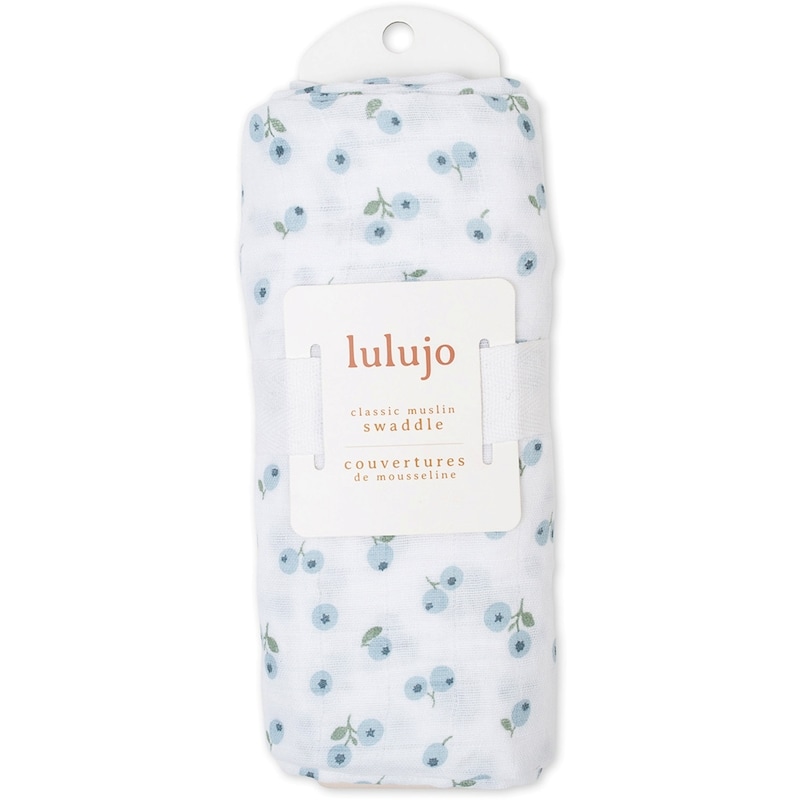 Swaddle Blanket LG - Blueberries