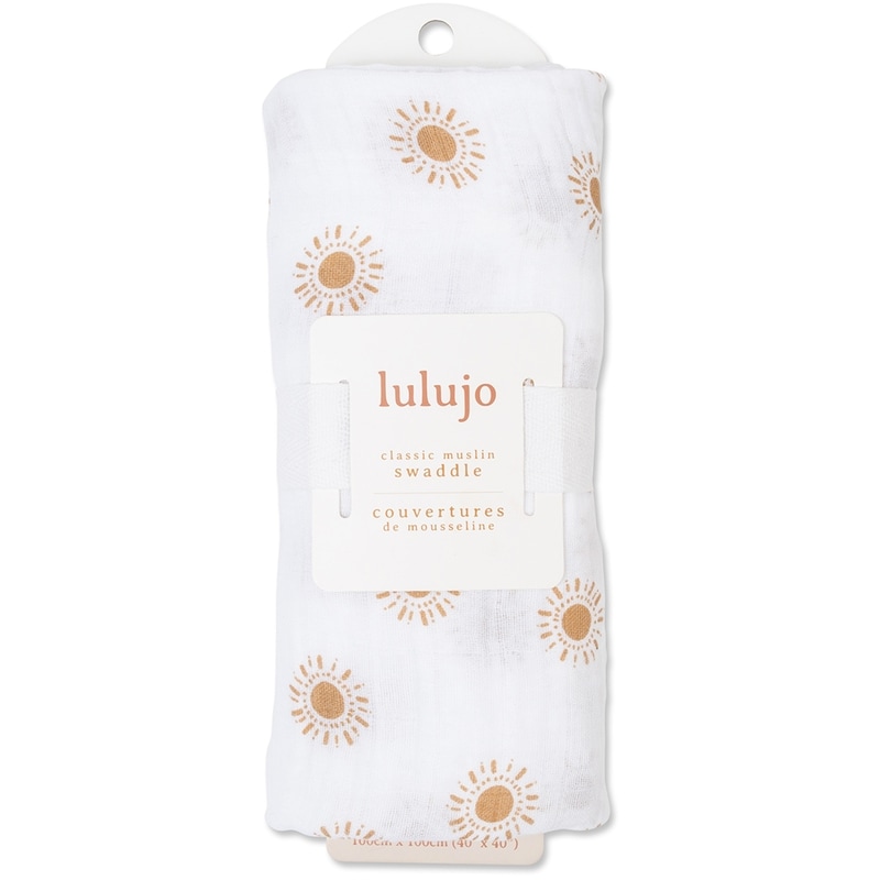 Swaddle Blanket LG - Suns 