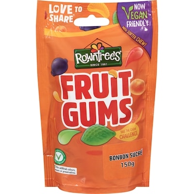 Rowntrees Friandise bonbon sucré 150 g, 2,99 $/100g