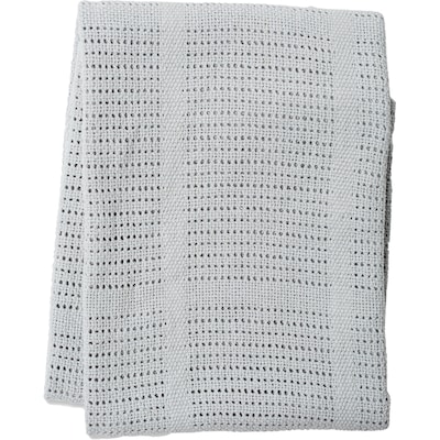 Lulujo Couvertures cellulaires en coton - Gris 1 ea, 29,99 $/1ch