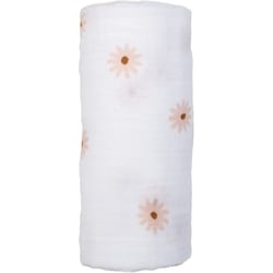 Swaddle Blanket LG – Daisies 