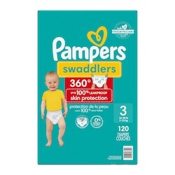 Pampers Swaddlers 360 Pull-On Diapers, Size (16-28 lbs), 120