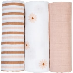 Receiving Blankets 3PK - Daisies 