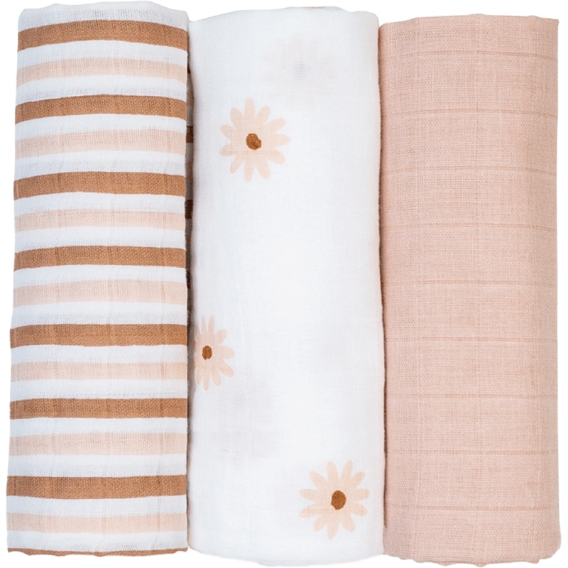 Receiving Blankets 3PK - Daisies 