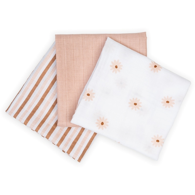 Receiving Blankets 3PK - Daisies 